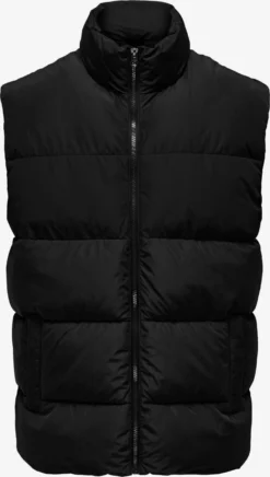 Only & Sons Bodywarmers Bodywarmer Melvin Heren Zwart