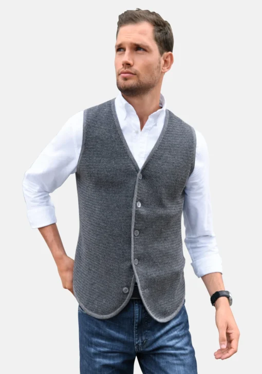 Bodywarmers Bodywarmer Heren Rookgrijs - Afbeelding 4