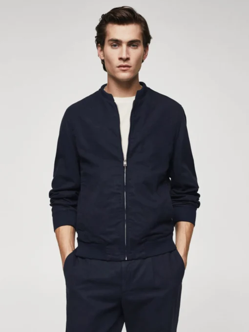 Tussenjassen Tussenjas Delave Heren Navy - Afbeelding 3