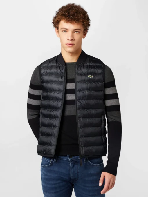 Lacoste Bodywarmers Bodywarmer Heren Zwart - Afbeelding 3